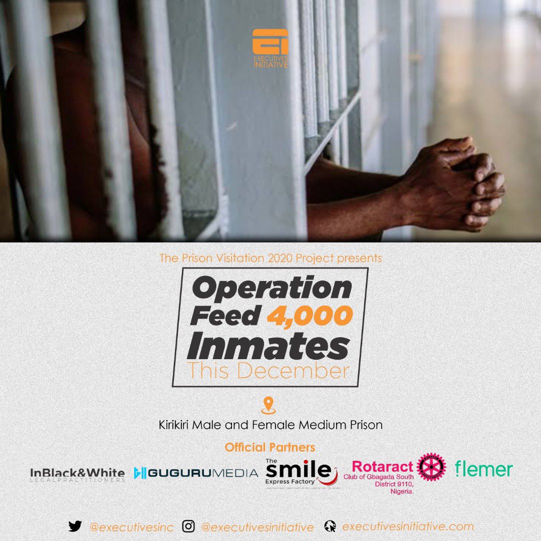 folasheeayomi's tweet photo. In the words of @Lamboginny "Kiri kiri don full!"
By the minute, the capacity is maxed out, fundamental rights are violated & so many other unsatisfying issues.
Join the conversation today! Support in whatever way you can.
#kirkiridonfull
#thecharity2020
#prisonvisitation https://t.co/BvlvrQAUG6