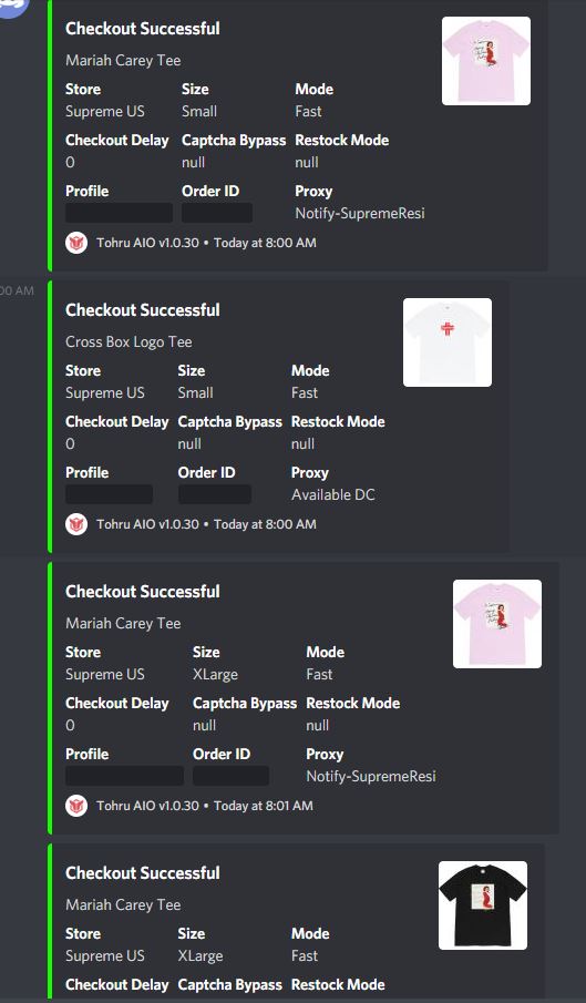 tclicksuccess's tweet photo. Success in @tclicK_ Proxy Discord from Futura https://t.co/0HPJBJhCGM