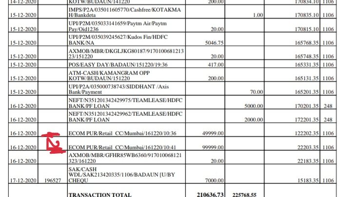 <a href="/AxisBank/">Axis Bank</a> <a href="/PMOIndia/">PMO India</a> #amithabhchaudhry How you can closed my case, when you don't know about the customer correct amount that fraud has taken. Such a bad system. Look in the attachment below, how axis bank support to customer. Now Money is not safe in the bank according to this.