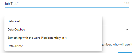 Anybody else feel at a loss for good descriptive job title?