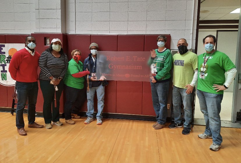We’re are honoring our December retirees: The LEGENDARY Robert Tate - the LAST original Cougar - 33 years as our Lead Custodian!