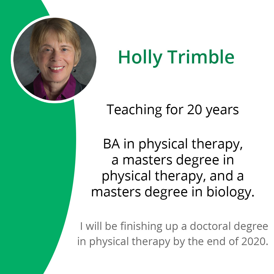 ed2go's tweet image. Every career in healthcare requires an understanding of human biology. ed2go instructor Holly Trimble would be the first to agree!
ed2go.com/courses/health…
#ed2go #cengagelearning #onlinecourses #meettheteacher #collegeprofessor #teachingonline #physicaltherapyaide #ptastudent