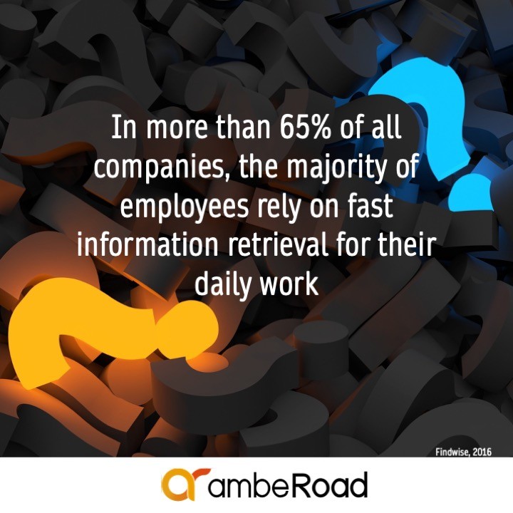 Ambersearch_'s tweet photo. A good company search is more than a nice to have tool.
Well integrated search engines can help employees to
save time and increase their productivity.
How could a better enterprise search improve your company?
#ambeRoad #ambeRise #informationretrieval #enterprisesearch https://t.co/377zJFDjZI