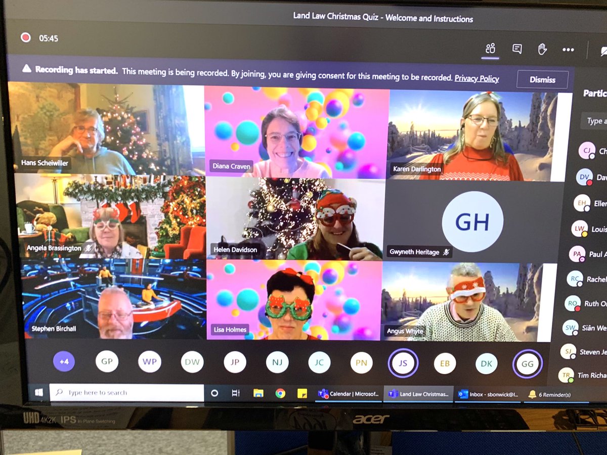 LandLawLLP's tweet photo. Covid can’t stop @LandLawLLP from enjoying some festive fun-but this year it’s treats bags & an online party & quiz. Thanks to all who took part and here’s hoping that this time next year we’ll be partying in person again! #MakingTheBestOfThings #MerryChristmas 🎄🥂🎁 https://t.co/uG1UTqMm6M