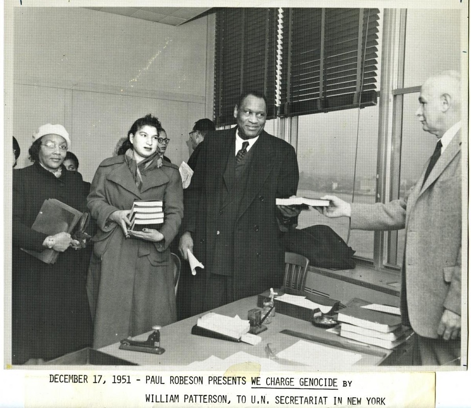 ZayidBaba's tweet photo. Led by #PaulRobeson, written by Wm Patterson, on this day, December 17th,1951, the Civil Rights Congress, a presented a petition to the #UnitedNations charging the United States with #Genocide!
This is where #MalcolmX was going! https://t.co/IaBhQIDSB2