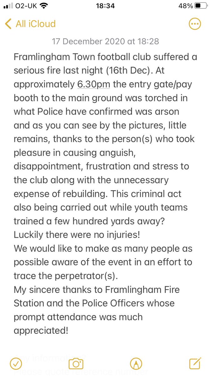 Framlingham Town FC tweet media