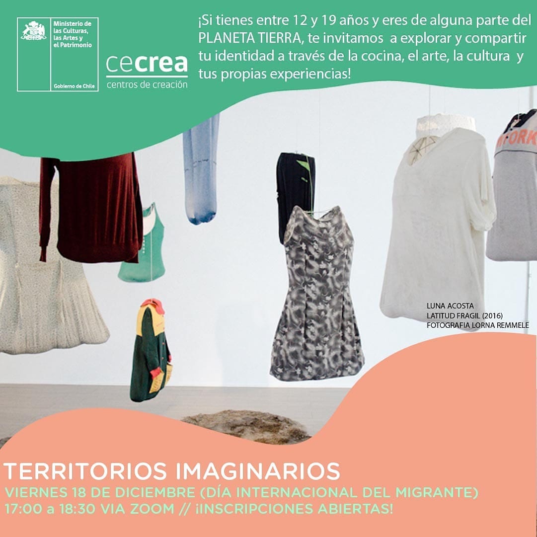 Si tienes entre 12 y 19 años te invitamos a explorar y compartir tu identidad a través del arte, la cocina, la cultura y tus propias experiencias.
Mañana, celebramos el día internacional del migrante a las 17:00 hrs. Vía Zoom. 

Inscríbete aquí:
forms.gle/4SJXqJjtBhgUaR…