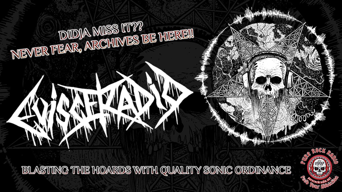 evisceradio's tweet photo. Didja miss it?? Never fear, archives be here! For your listening pleasure, you can find latest eppy, uploaded and ready for streaming, at https://t.co/JeDeXoRs9m

#evisceradio #musicpodcast #musicbiz #podcastlife #podcasts #podcastersofinstagram #musiccollection #metalcollector https://t.co/VsIRP6ikSi
