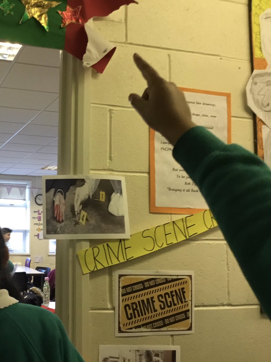 SandyLanePS1's tweet photo. But whodunnit? #Year5 and #year6 investigate! @UKSchoolTrips @dailystem @biannacardinale @TigerSTEM386 @MissDLilley @church_prim @TotallyMaths @MurderMysteryCo @MurderMystStore @murdermystery1 #maths #mathschat #mathsinschool #math #MathDontLie https://t.co/sBr7SEEHkR