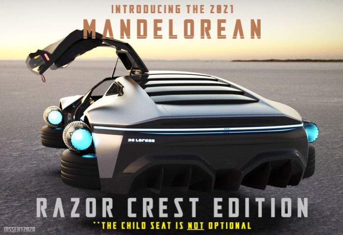 DaveC00k's tweet photo. Mando's New Ride...? https://t.co/TgRbvvx2sZ