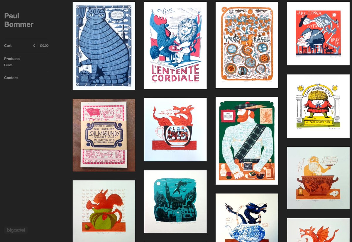 Sometimes I dream I am Norfolk-based  @PaulBommer, I love his prints so much  https://paulbommer.bigcartel.com&nbsp;  #SupportArtists
