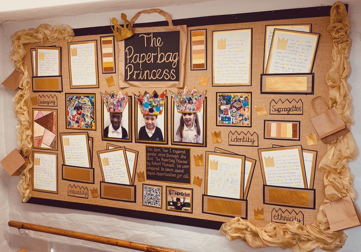 MissWebber_'s tweet photo. What an amazing half term it has been! Year 1 were inspired by Princess Elizabeth to challenge gender stereotypes and discuss equality for all. So proud of our brilliant outcomes 😍 @WoodhillSch @InspireSELondon https://t.co/hpNjqrCbVN