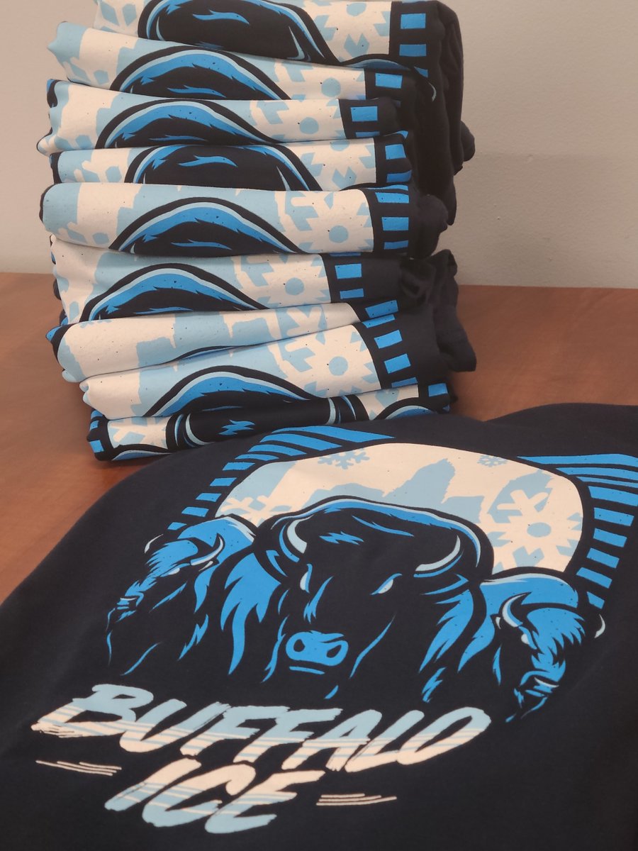 26shirts's tweet photo. Let’s do another giveaway! We’ve got *10* unisex “Buffalo Ice” tees to hand out this time: 5 larges and  XLs, all courtesy of @mit3y.

We’ll award all the different winners tomorrow. Just follow and RT to enter! 👇 https://t.co/JxEaHCISgg