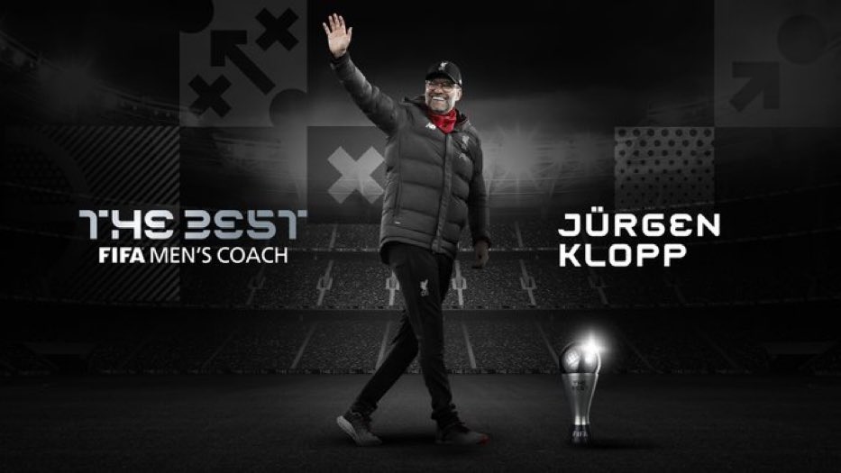 يورجن كلوب يتوج بجائزة فيفا لافضل مدرب عام ٢٠٢٠