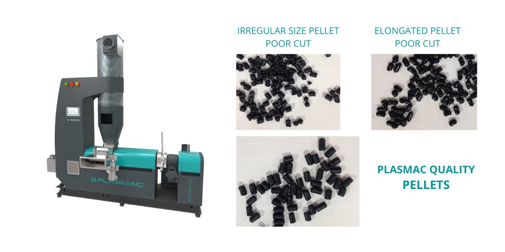 UKExtrusionLtd's tweet photo. Material pellets that vary in size & shape will not melt uniformly & will not supply consistently identical/quality parts. โน๏ธ
You can be assured of uniform quality when #recycling your scrap with a Plasmac. ๐ ๐
Read more:https://t.co/CibOUea8uI
#productionscrap https://t.co/Mrxd9dECIJ