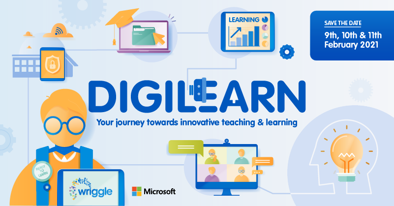 Gowriggle's tweet photo. 📢 ANNOUNCING: 
DigiLearn Innovative Teaching and Learning Festival for schools and colleges!

📅 9th, 10th &amp; 11th Feb 2021
📍 Online
🎟️ FREE

More details coming soon! Save the Date and be the first to learn more here 👉 https://t.co/eqHWBb0poV

#edtech #edchatie #edshareie #MIE https://t.co/iHu2nLvUN0