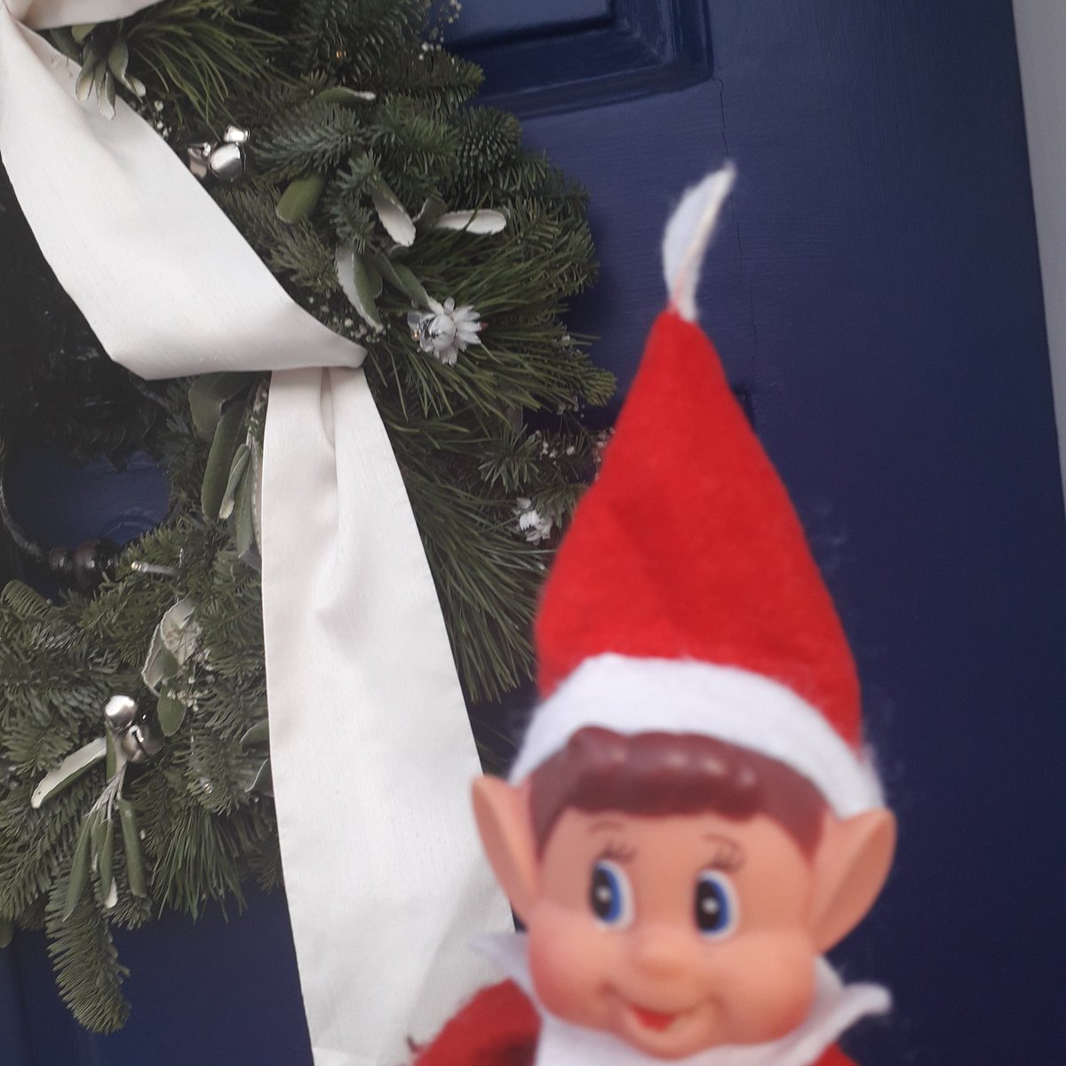 Famous blue door in #Henley #wheresharry #ElfOnTheShelf