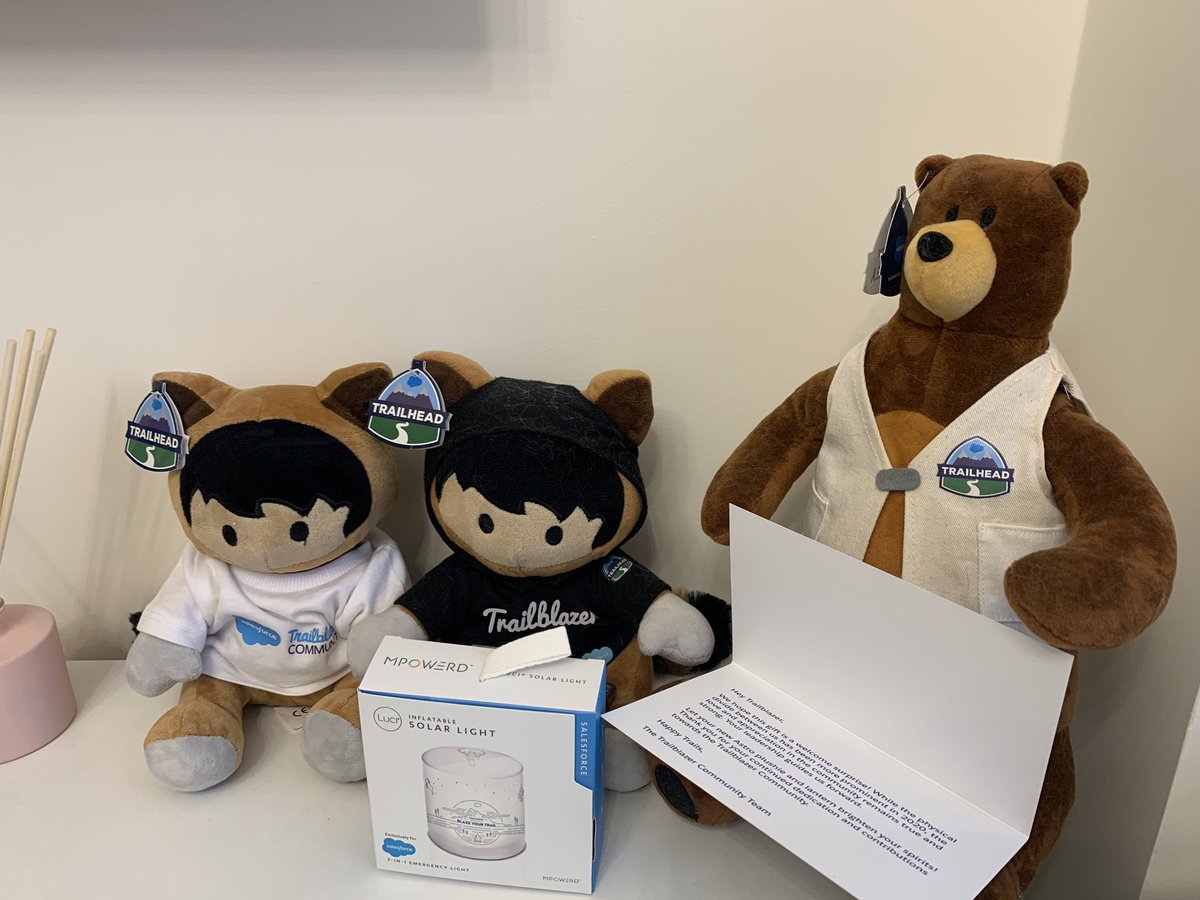 Thank you <a href="/salesforce/">Salesforce</a>  for inspiration and support at this difficult times #trailblazercommunity