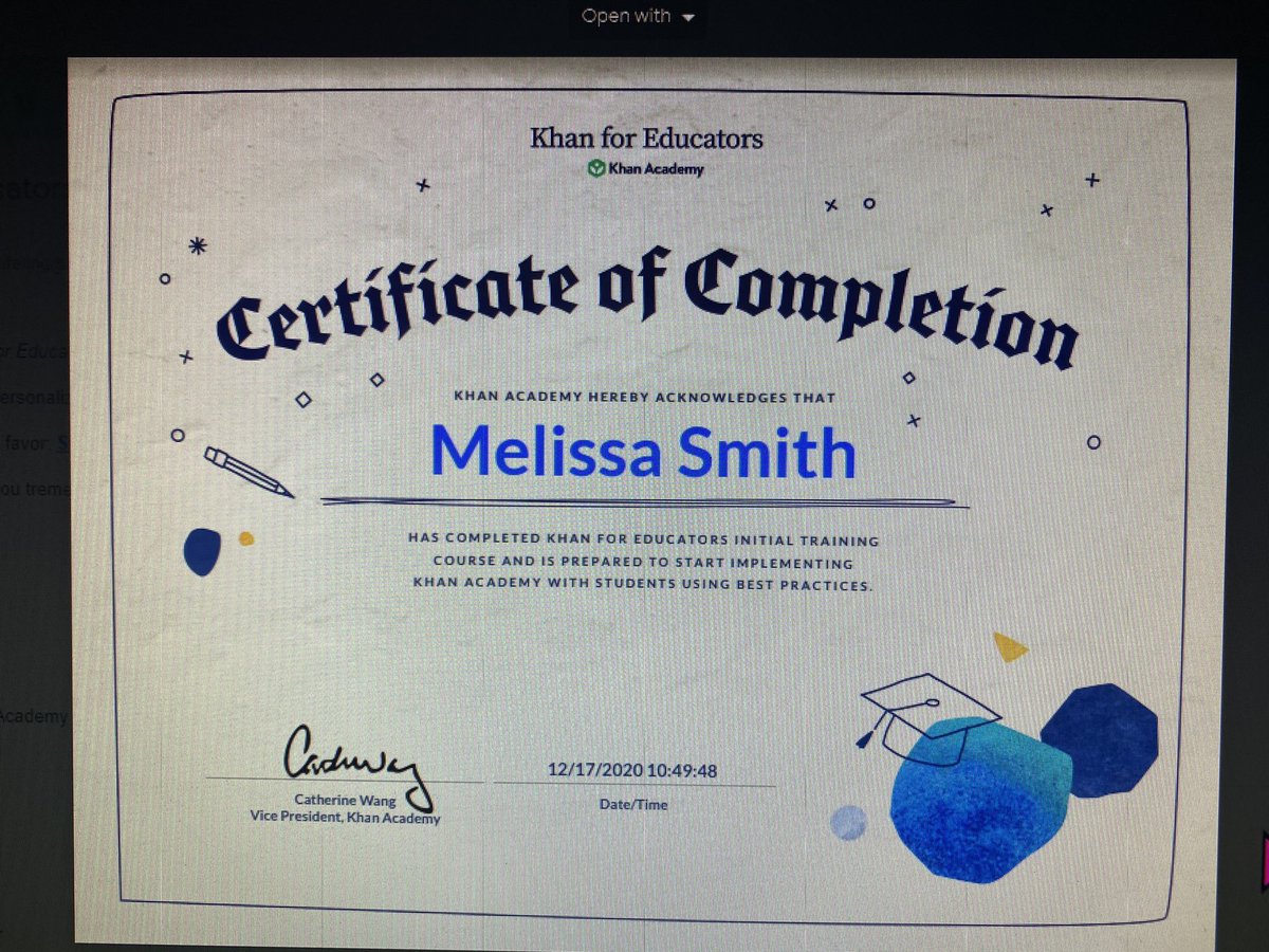 MCheesmanSmith's tweet image. Khan academy has helped my remote classroom so much! In the new year I want to try more individual assignments for kids.  ##KhanForEducators