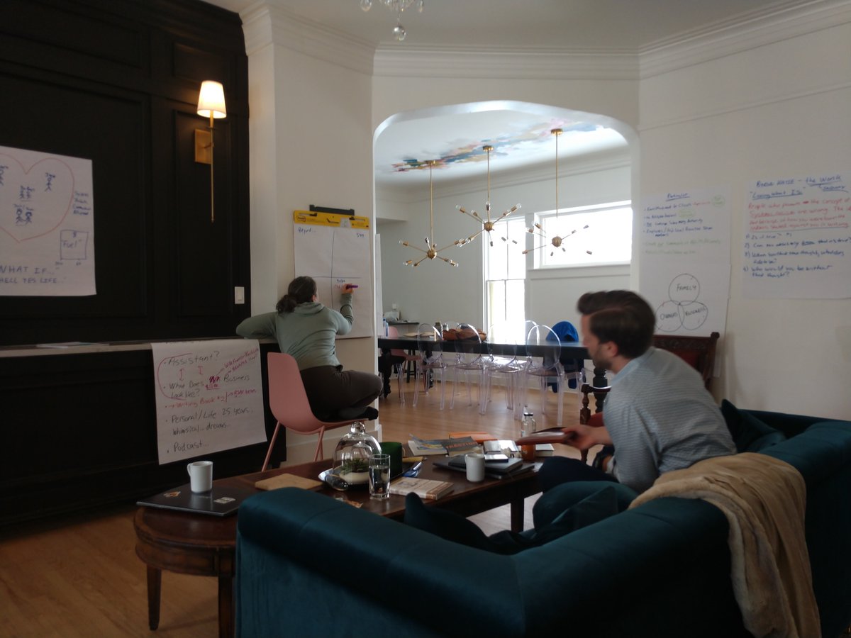 BizBuilderCamp's tweet photo. I just finished a two day "create your life and business" intensive with @JackJostes and @JostesTeach of @RamblinJackson.

Family and business CAN work together and be just amazing.  Do NOT settle for good enough.  You can have it all.
#businessbuildercamp #bbcamp #entrepreneur https://t.co/8TDGQol5m4