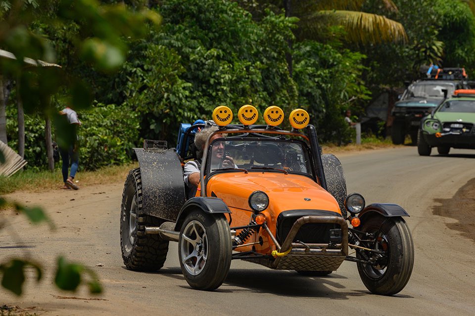 I am now in a position to confirm that the Caterham Seven DDE* is the greatest off-road car ever made.

*Dick Dastardly Edition