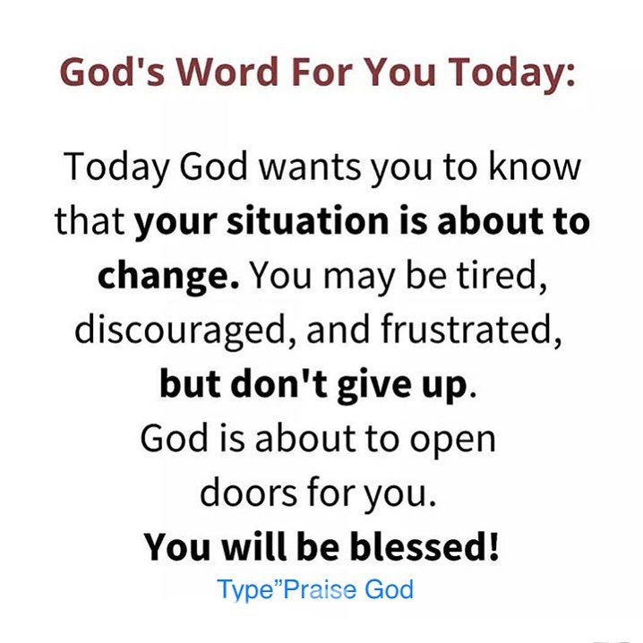 Don't give up, for God has not given up on you! ✝️🙏
