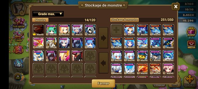 Photo de Gauche tout mes 5 nats skills UP et jouables PVP ou Ar&egrave;ne ^&bull;^ Photo de droite les 5 nats au<a href="/tag/halloween"class="tags"><span>#halloween</span></a><a href="/tag/halloween2022"class="tags"><span>#halloween2022</span></a><a href="/tag/trendhalloween2022"class="tags"><span>#trendhalloween2022</span></a>