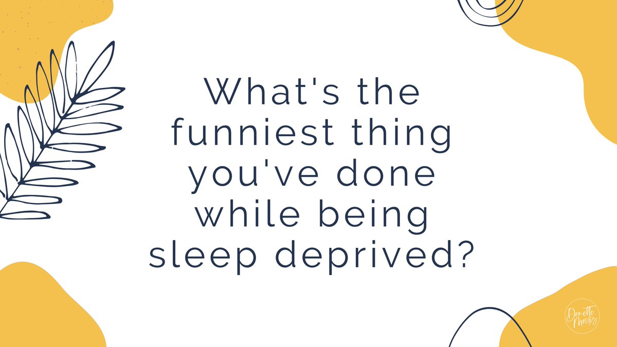 'When my baby woke up in the middle of the night crying I answered the door thinking it was someone ringing the doorbell.'
- via Buzzfeed

#motherhood #postpartumjourney #question #sleep #momlife