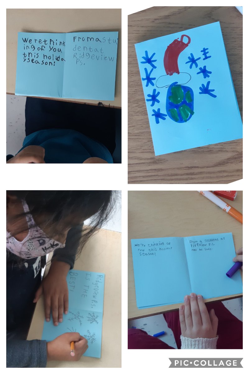 1AGeorge1's tweet photo. Making cards @RidgeviewPS for   Hope for the Homeless to brighten up someone's day ♥🙂 https://t.co/AGqUB1cqI9