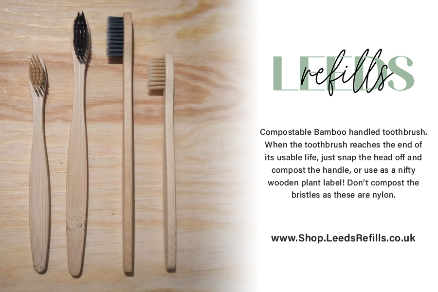 LeedsRefills's tweet image. Compostable Bamboo handled toothbrush - Visit Shop.LeedsRefills.co.uk to get yours! 

#Refill #Refills #Leeds #SmallBusiness #SME #ZeroWaste #EcoFriendly