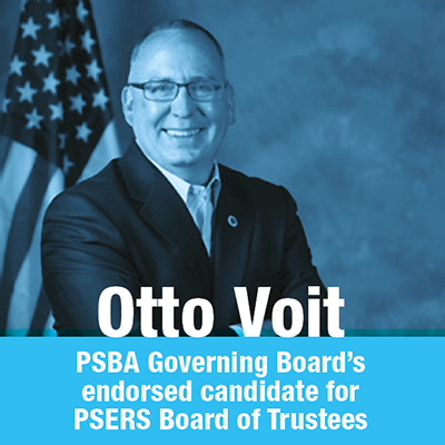PSBA's tweet photo. Otto Voit has been selected by the PSBA Governing Board as their endorsed candidate to serve on the PSERS Board of Trustees. Read more about Otto's professional experiences and career roles: https://t.co/9yc4dEqa3z https://t.co/TSlT5bpFnS