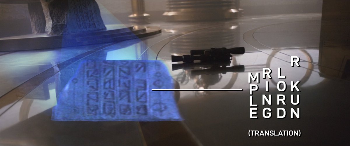 So let's see what we can read of it!Oh... Well that's a little disappointing, it seems that we are missing the entire top-half of the inscription...4/