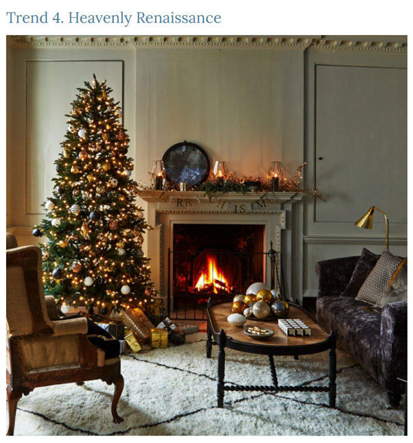 If everyone is doing it some felt the need to be special. As class boundaries blurred, taste became a way for people to put themselves above others. By the 80s real trees with natural colours was used by well off snobs(?!) to show off sophistication. Trends are still moving.
