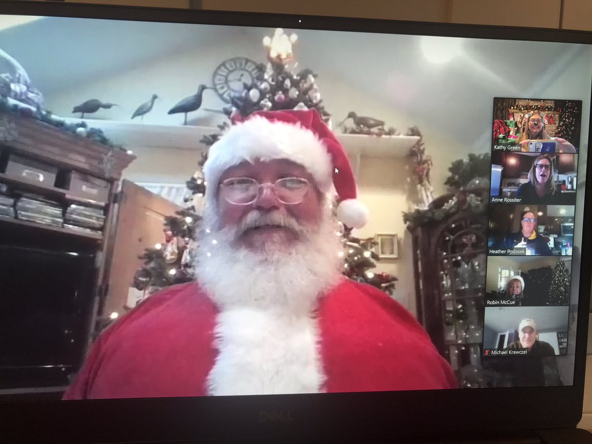MCPSAthletics's tweet photo. Santa @WJWildcats paid a visit to @MCPSAthletics to share some holiday cheer! #ADFamily #WeRAISE https://t.co/NvNbIHdgH2