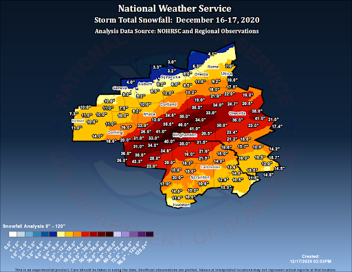 NWS Binghamton tweet media