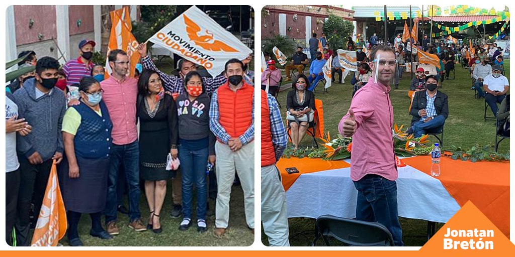 breton_jonatan's tweet photo. Convivir con simpatizantes de Movimiento Ciudadano en Zacatelco me llenó de ánimo por saber que todos deseamos recuperar la grandeza de nuestra bella #Tlaxcala. https://t.co/lnsf7DlIDd