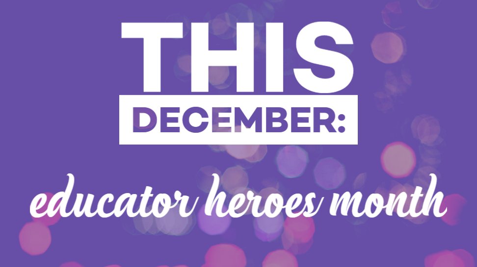 VA_Partners4Edu's tweet photo. Do you know an #educator in #Virginia who should be recognized as an #EducatorHero? Fill out the nomination form on our website today!
https://t.co/uGzV925enm https://t.co/d6L853BufT