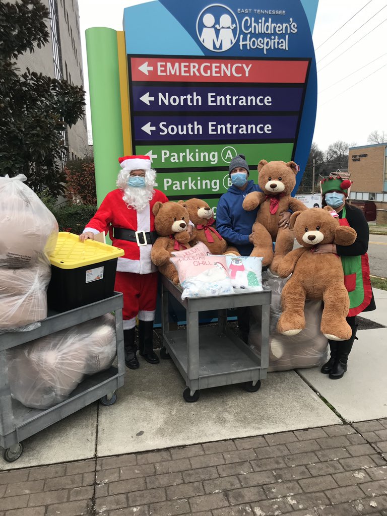 Scott Santel (@scottsantel) on Twitter photo Teaming up w/ Melissa Ownby (Market Manager of Wal Mart) to send smiles to all the kiddos in the hospital around the Holidays! 🧸 🎅 ❤️ <a href="/EastTNChildrens/">East Tennessee Children's Hospital</a> <a href="/EricaEstep/">Erica Estep</a> <a href="/CarltonLong10/">Carlton Long</a> <a href="/MattSchaefer53/">Matt Schaefer</a> <a href="/joshfelkerTHD/">Josh Felker</a> <a href="/dhrmjeff/">Jeff Huguelet</a> @DustonAllisonHD <a href="/shancock83/">Scott Hancock</a> <a href="/michelemccrani2/">michele mccranie</a> <a href="/JerPapa81/">Jerry Papanek</a> Teaming up w/ Melissa Ownby (Market Manager of Wal Mart) to send smiles to all the kiddos in the hospital around the Holidays! 🧸 🎅 ❤️ <a href="/EastTNChildrens/">East Tennessee Children's Hospital</a> <a href="/EricaEstep/">Erica Estep</a> <a href="/CarltonLong10/">Carlton Long</a> <a href="/MattSchaefer53/">Matt Schaefer</a> <a href="/joshfelkerTHD/">Josh Felker</a> <a href="/dhrmjeff/">Jeff Huguelet</a> @DustonAllisonHD <a href="/shancock83/">Scott Hancock</a> <a href="/michelemccrani2/">michele mccranie</a> <a href="/JerPapa81/">Jerry Papanek</a>