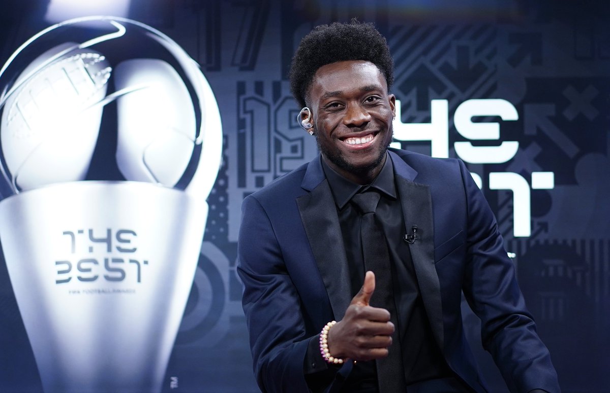 FCBayernUS's tweet photo. The first Canadian player to be named in the FIFA FIFPro Men's World XI. 🇨🇦

PROUD. ❤️ https://t.co/ubJZgTgDQZ