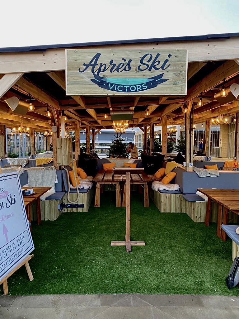 Exciting news! The Apres Ski Lounge <a href="/victors_Rest/">Victor's Restaurants</a> Oxford is now open. We’ve been working closely with the great team <a href="/victors_Rest/">Victor's Restaurants</a> to design, create &amp; build this amazing brand experience. Featuring @VeuveClicquot