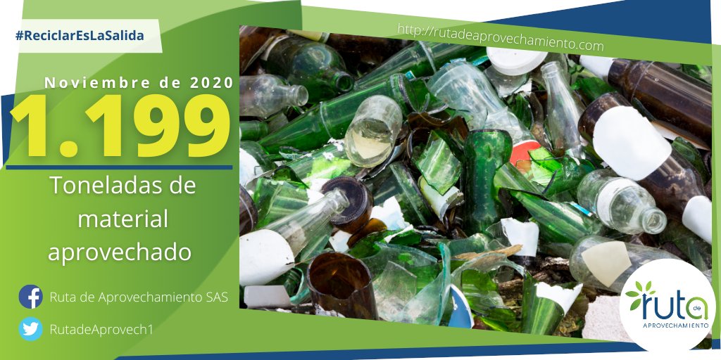 RutadeAprovech1's tweet photo. El compromiso por mejorar la calidad del ambiente en #Bogotá, nos permite mantener mes a mes una sólida cifra de material aprovechado que se incorpora a la cadena del reciclaje; evitando así, efectos contaminantes y colapsos del relleno sanitario. https://t.co/Jz0YIzbQbU
