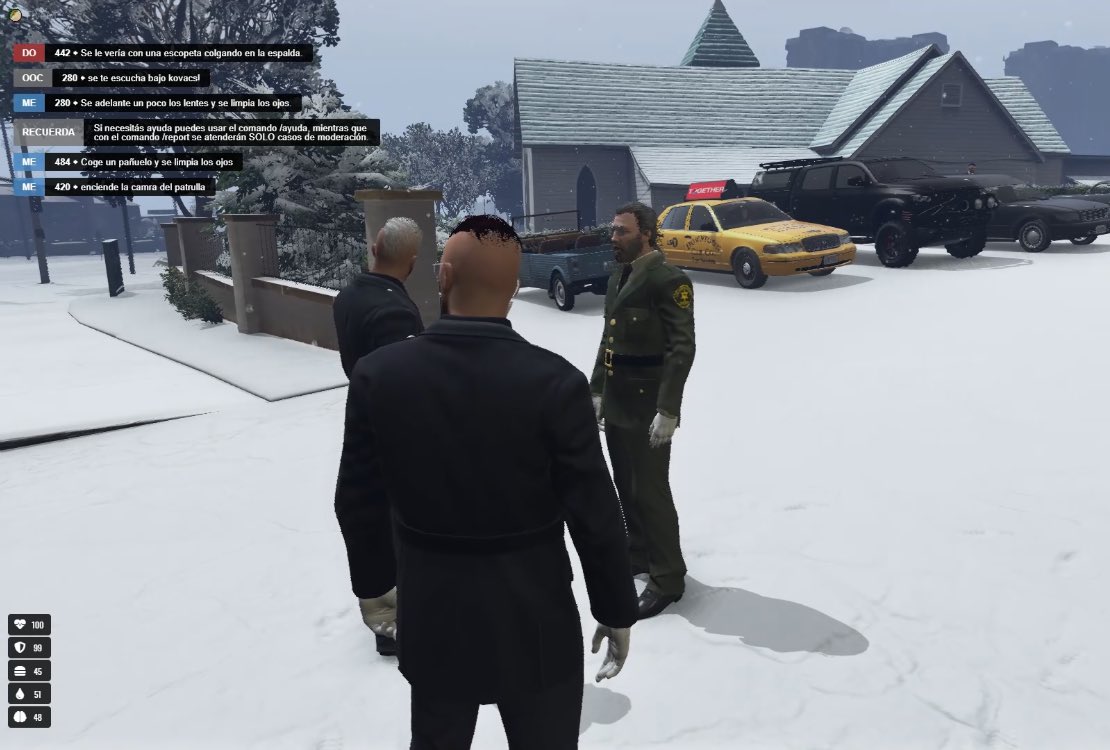 InfoInfamesRp's tweet photo. Miller dando el pésame a la LSPD https://t.co/KbOENYut53