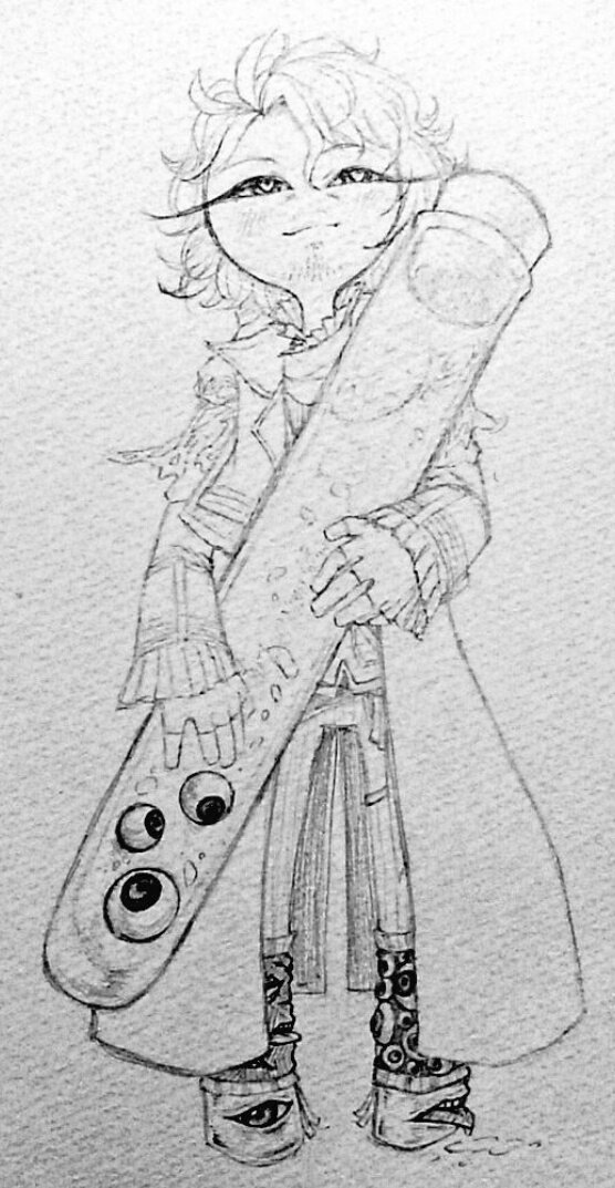 Kayamon_ff's tweet image. #お気に入りの自分絵アーデンを見せておくれ絵 
見せておくれぇぇえええ！！！！