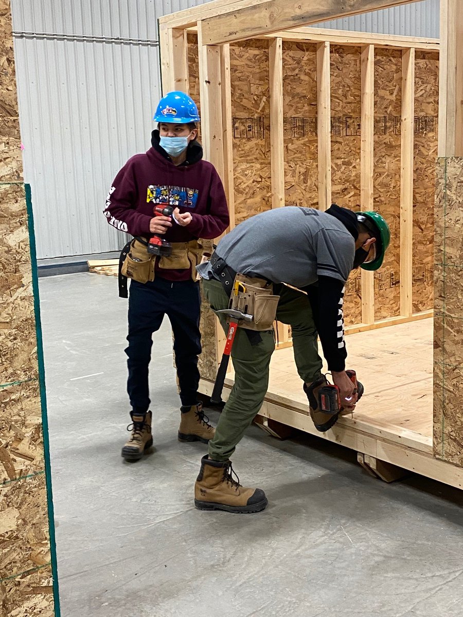 CarltonTrail's tweet photo. Delivered in partnership with @horizonsd205, we're happy to mark the successful completion of this year's Construction Worker Preparation program at Punnichy Community High School - way to go! 🙌 #BuildingSkillsforSuccess https://t.co/neYjmXArtc