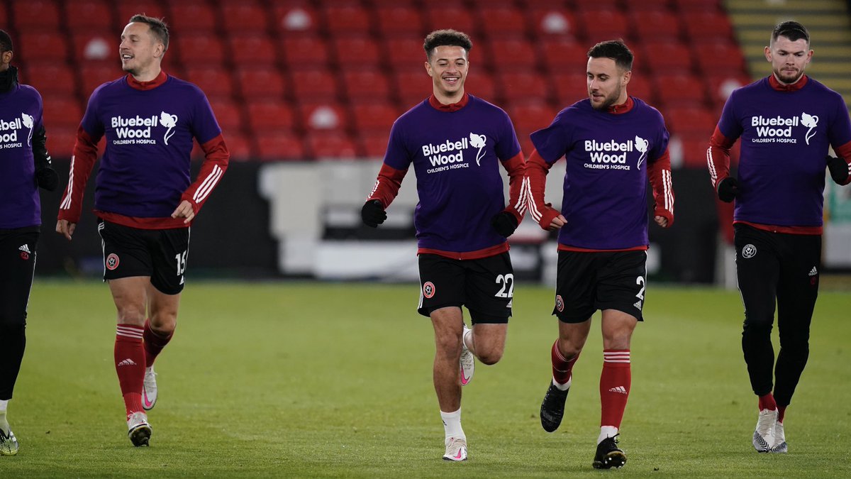 SheffieldUnited's tweet photo. Supporting @BluebellWoodCH. 👋 https://t.co/kEL9GXhpKJ