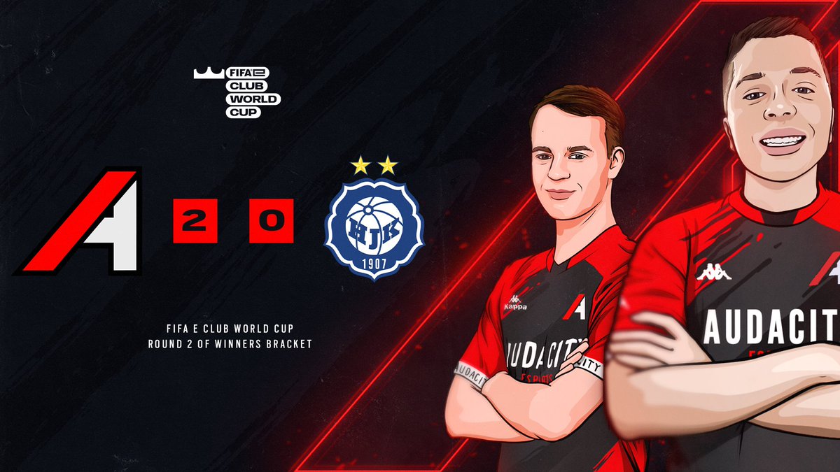 Round 2 complete. We move onto day 2. A huge well done to @JSharpp10 and @Pikozak! GGWP! ❤️ 👏

#FIFAeWorldCup #TeamAudacity