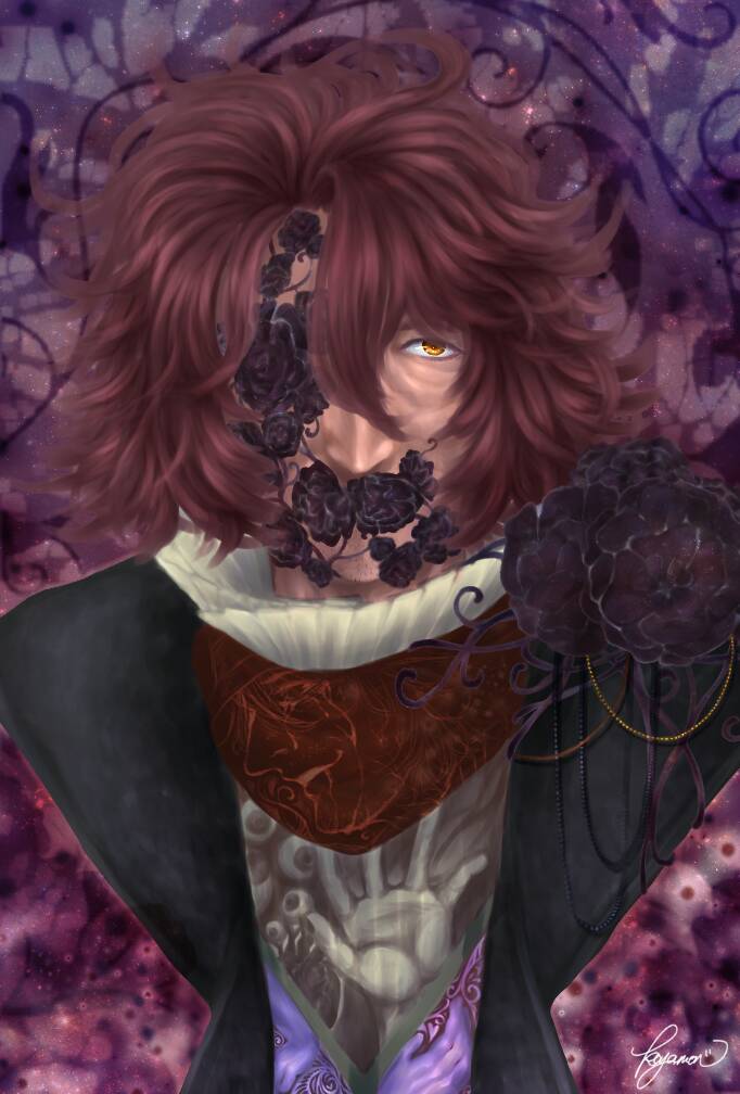 Kayamon_ff's tweet image. #お気に入りの自分絵アーデンを見せておくれ絵 
4枚とか足りぬではないか！