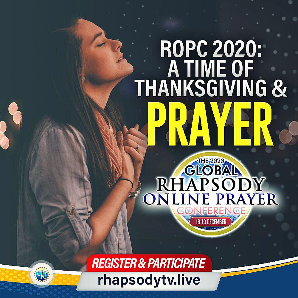 OfficialCtany's tweet photo. ROPC 2020 - A TIME OF THANKSGIVING AND PRAYER #RPC2020 https://t.co/MNxwXFpI0a