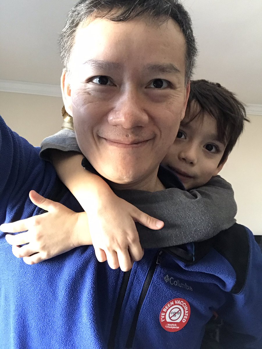 Got vaccinated for my family and community.