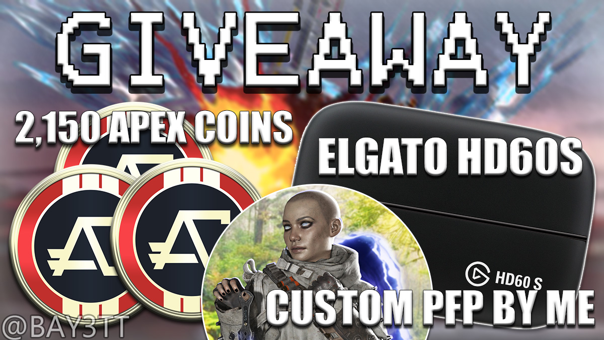 bay3tt's tweet photo. [NEW YEAR'S GIVEAWAY!]

MUST LIKE and RETWEET this tweet!
MUST FOLLOW me on Twitter!

NOTE: You can earn ADDITIONAL ENTRIES by following me on Twitch and subscribing to my YouTube!
*The link to the contest instructions will be posted in the comments*

GOOD LUCK! ❤️ https://t.co/qpBH4yBXeh